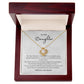 "Parents Heart and Joy" Love Knot Necklace