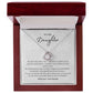 "Parents Heart and Joy" Love Knot Necklace