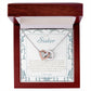 "Sister Love" Interlocking Hearts Necklace