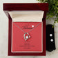 "I Choose YOU" Forever Love Necklace and Earring Set