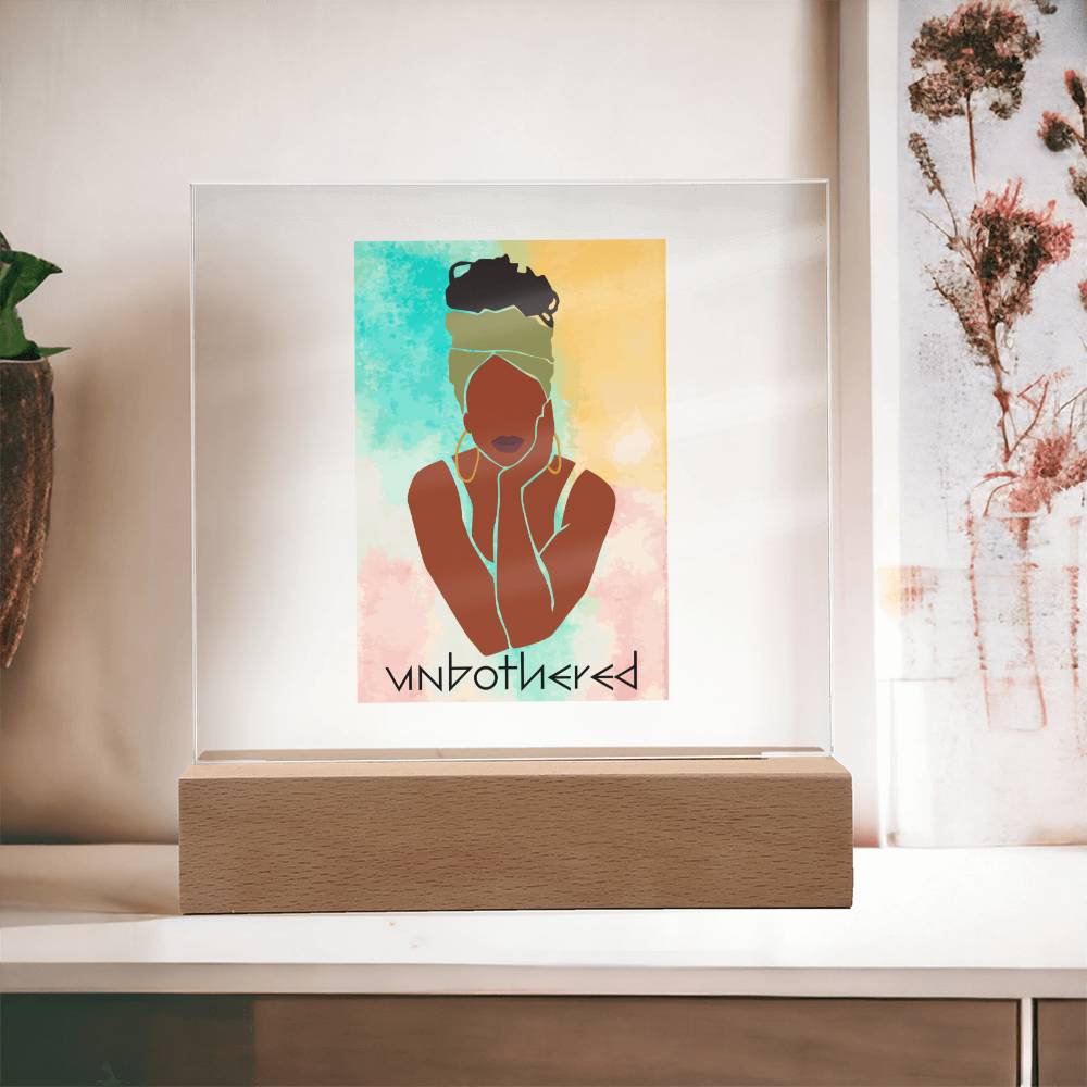 "Unbothered" with Muted Color Palette