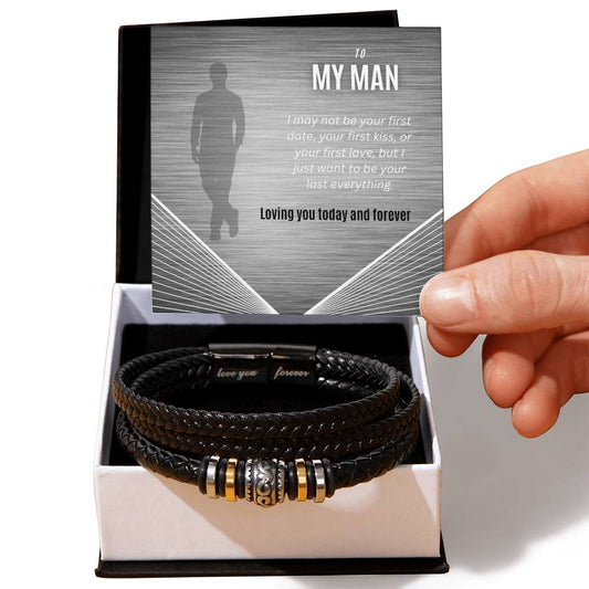 Men's "Love You Forever" Bracelet