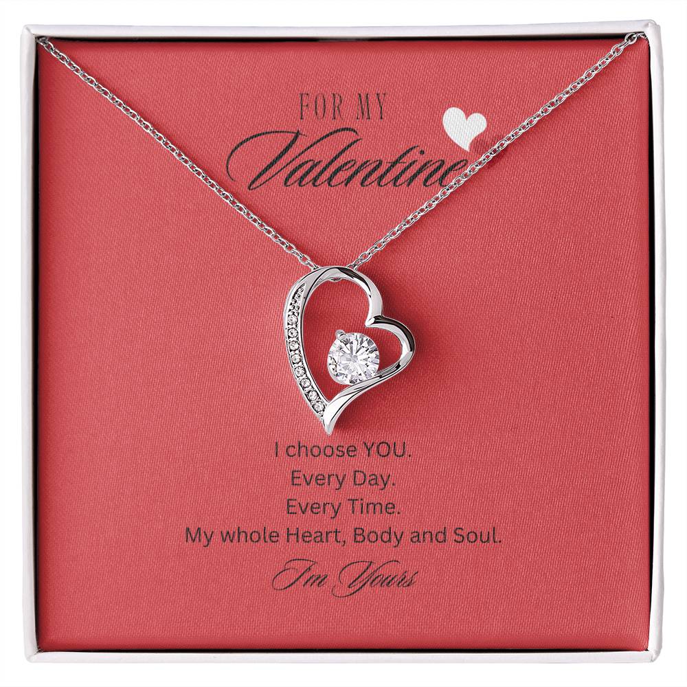 "I Choose YOU" Forever Love Necklace