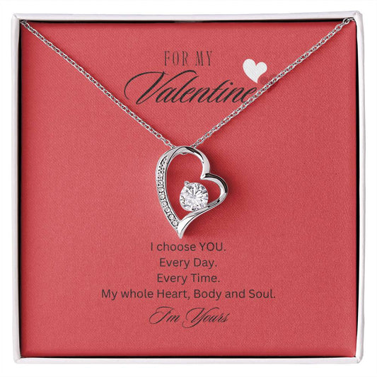 "I Choose YOU" Forever Love Necklace