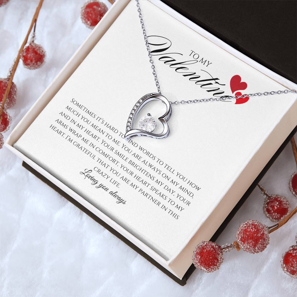 "Heart for My Heart" Forever Love Necklace
