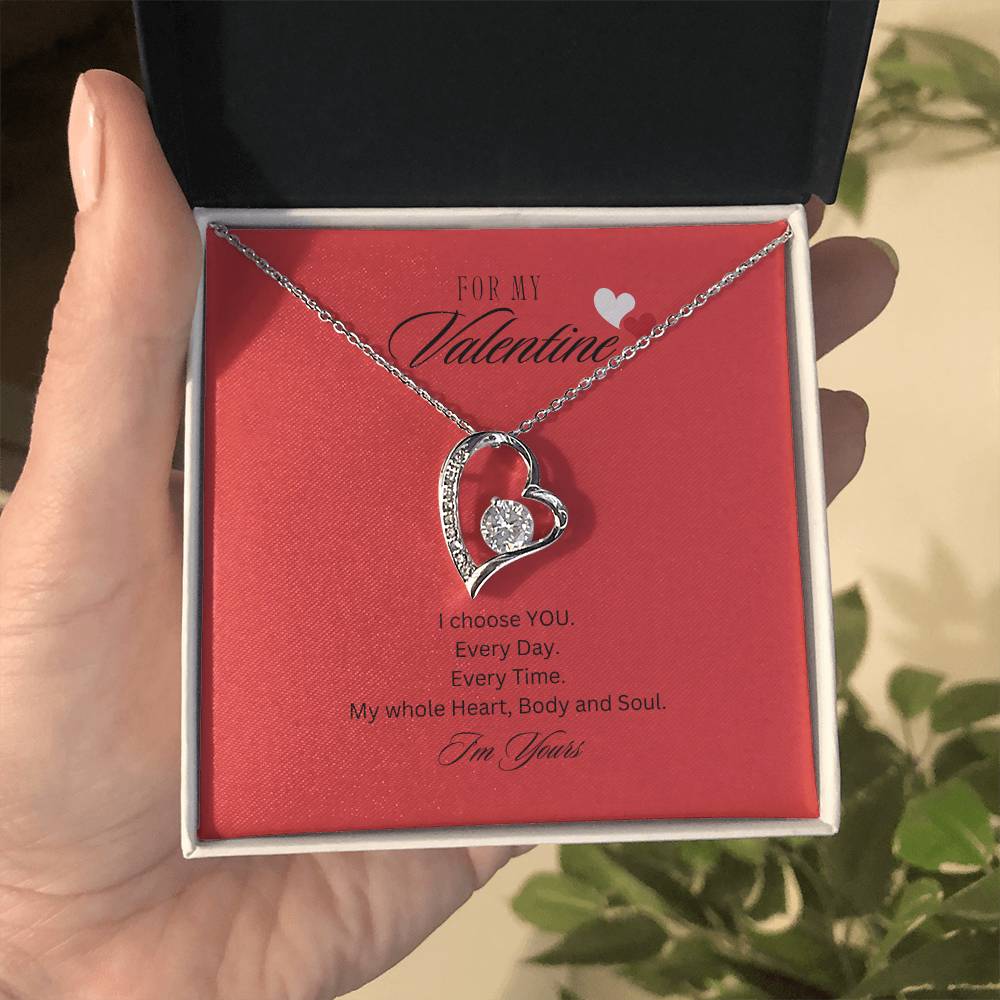 "I Choose YOU" Forever Love Necklace