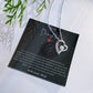 "To My Daughter" Forever Love Necklace