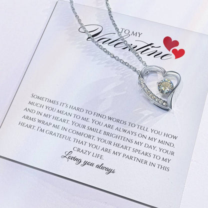 "Heart for My Heart" Forever Love Necklace