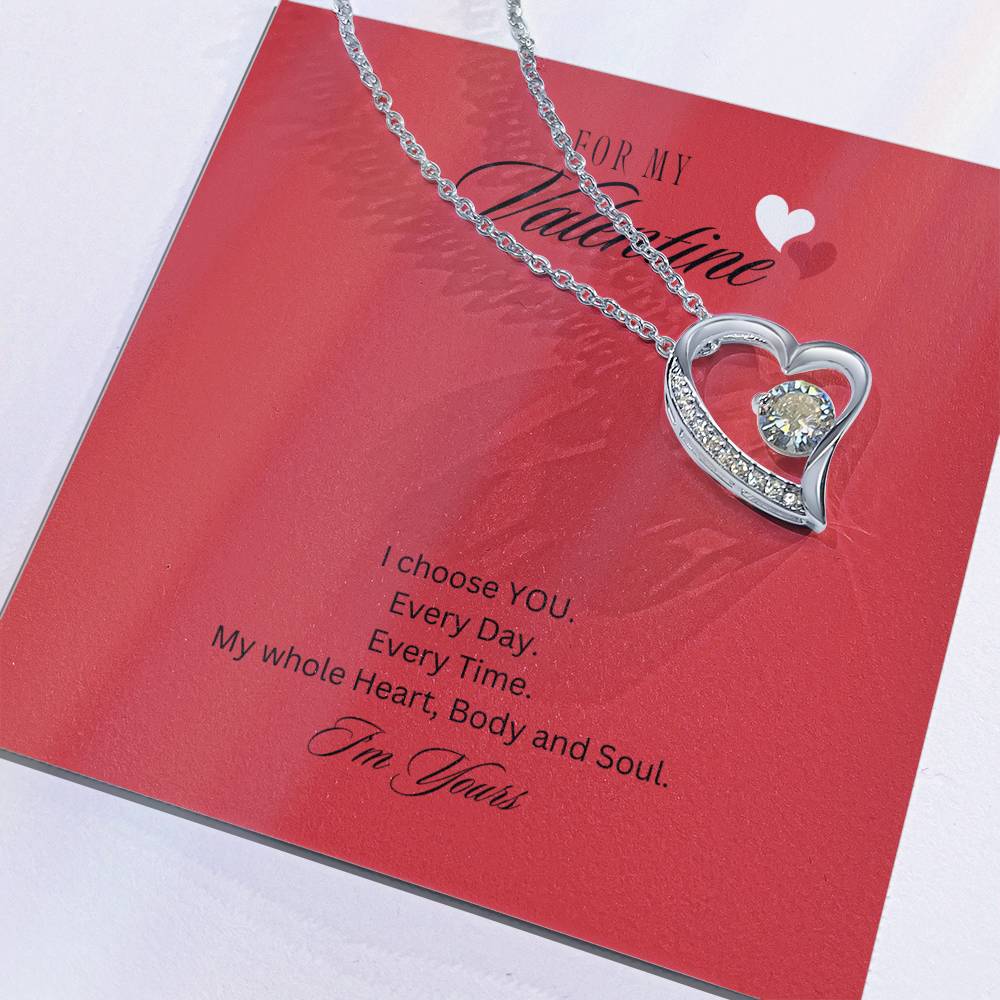 "I Choose YOU" Forever Love Necklace