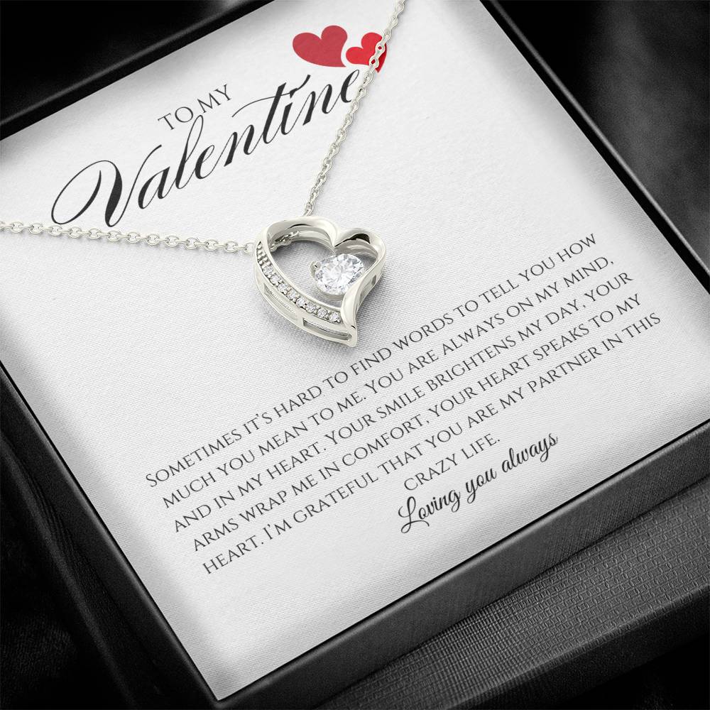 "Heart for My Heart" Forever Love Necklace