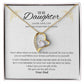Forever Love "Laugh, Love, Live - From Dad" Necklace