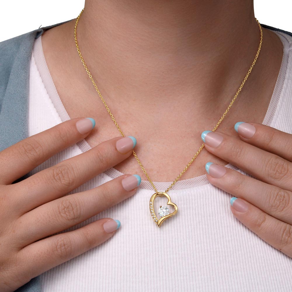 "To My Daughter" Forever Love Necklace