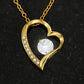 "Heart for My Heart" Forever Love Necklace