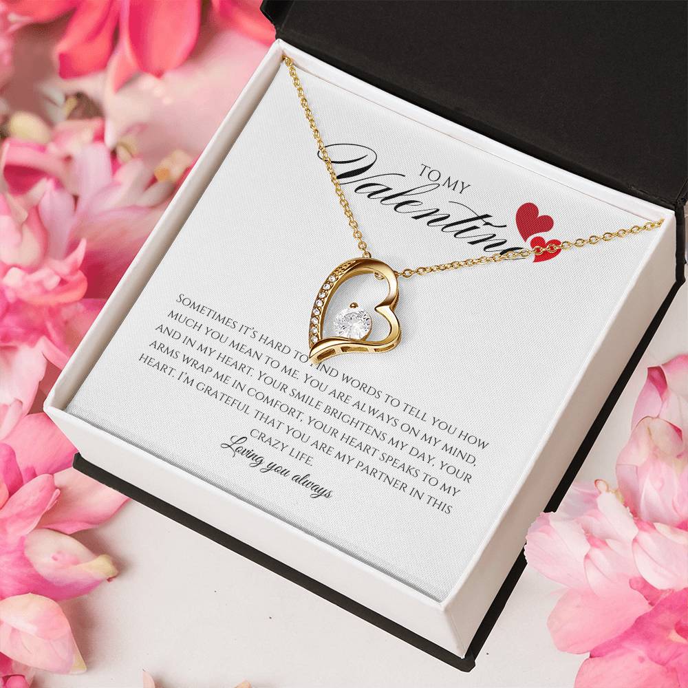 "Heart for My Heart" Forever Love Necklace