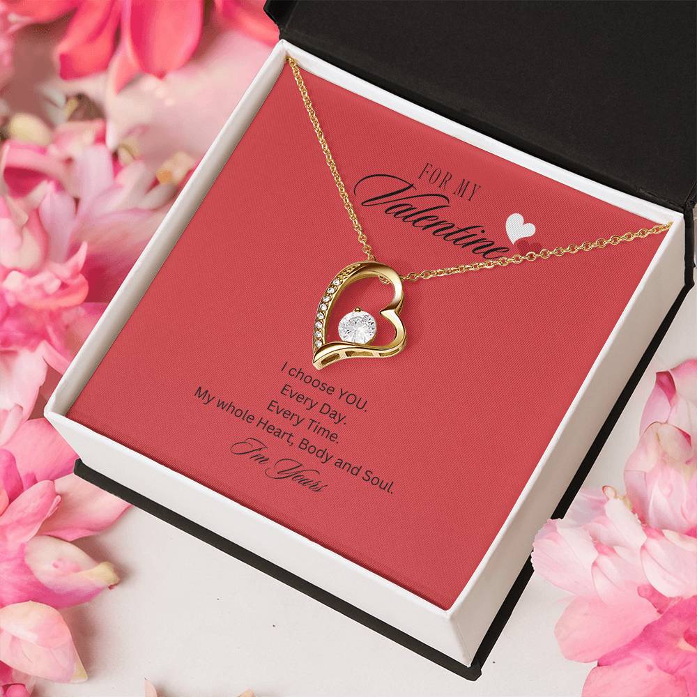 "I Choose YOU" Forever Love Necklace