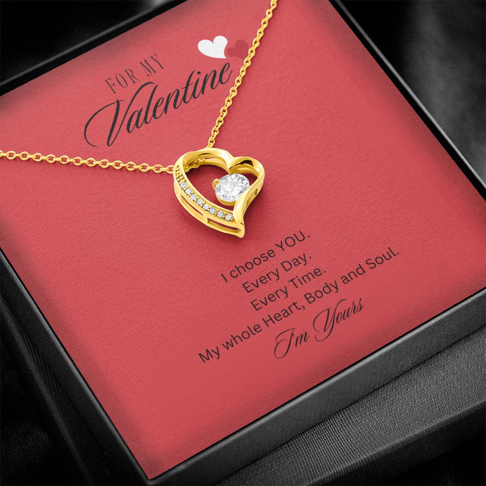 "I Choose YOU" Forever Love Necklace