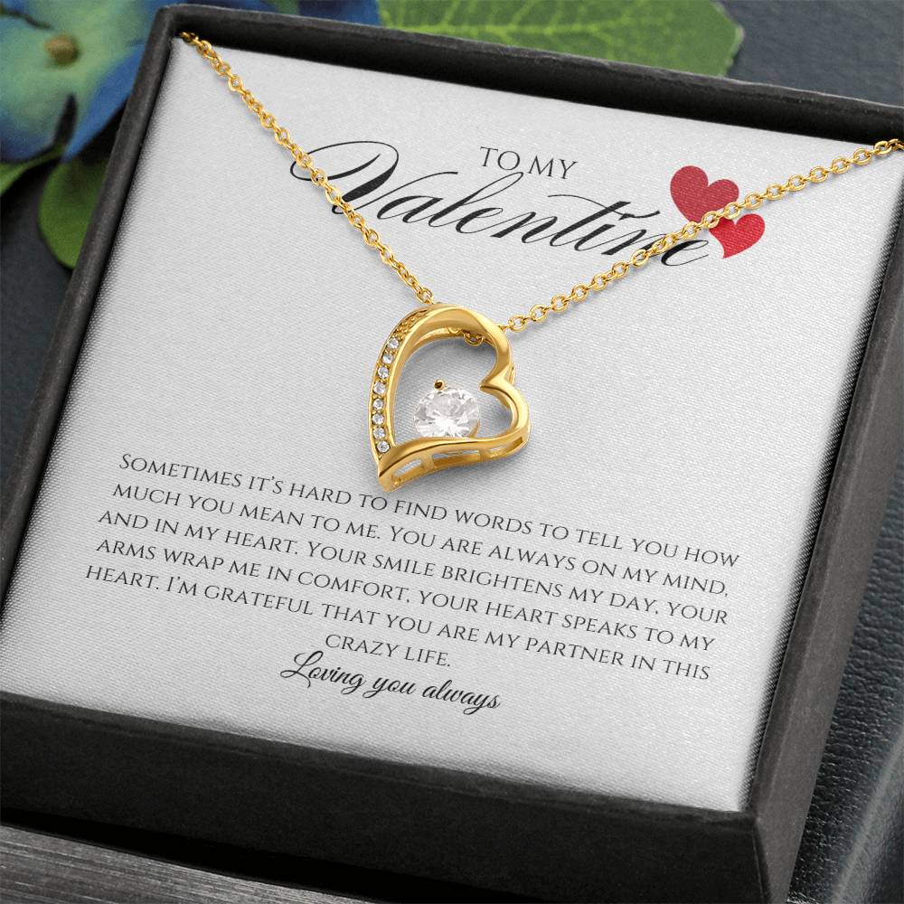 "Heart for My Heart" Forever Love Necklace