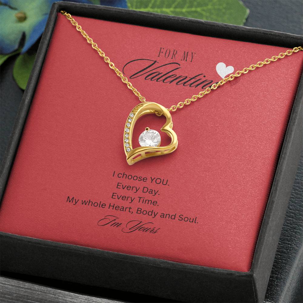 "I Choose YOU" Forever Love Necklace